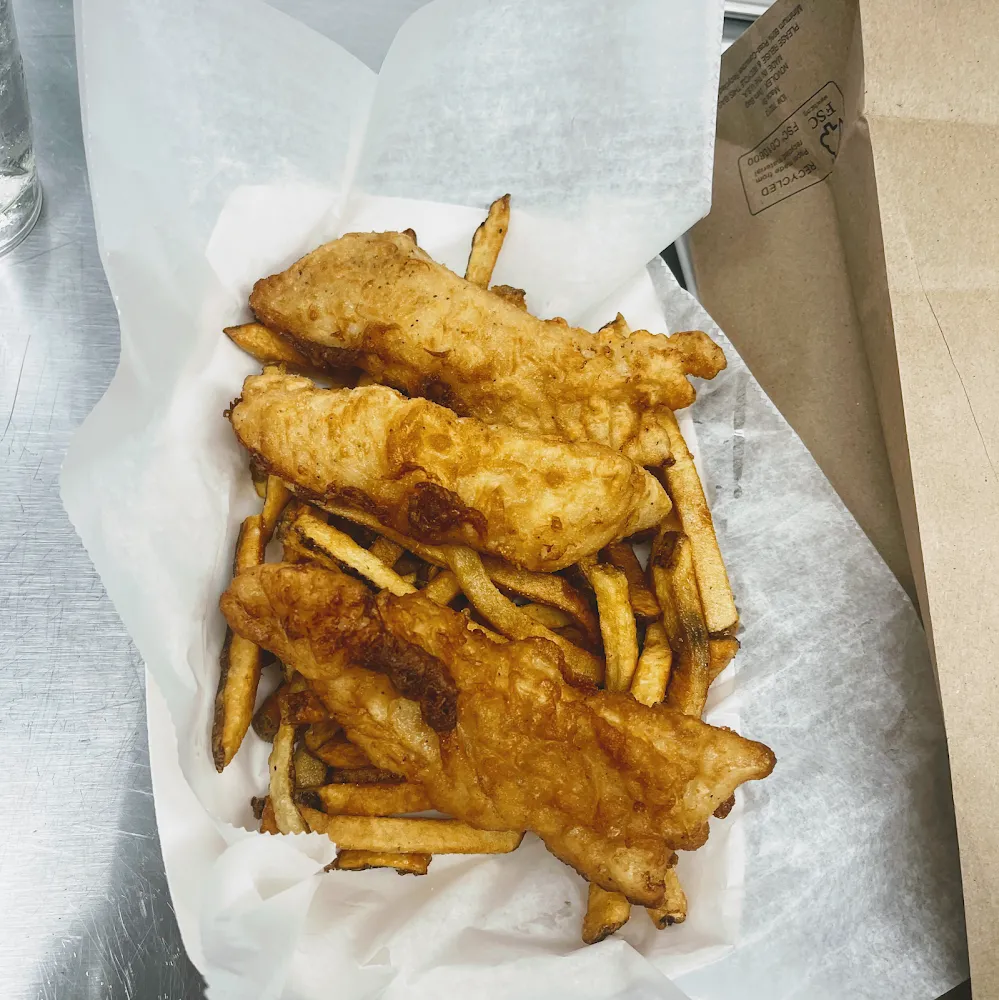 Beer Battered Fish and Chips