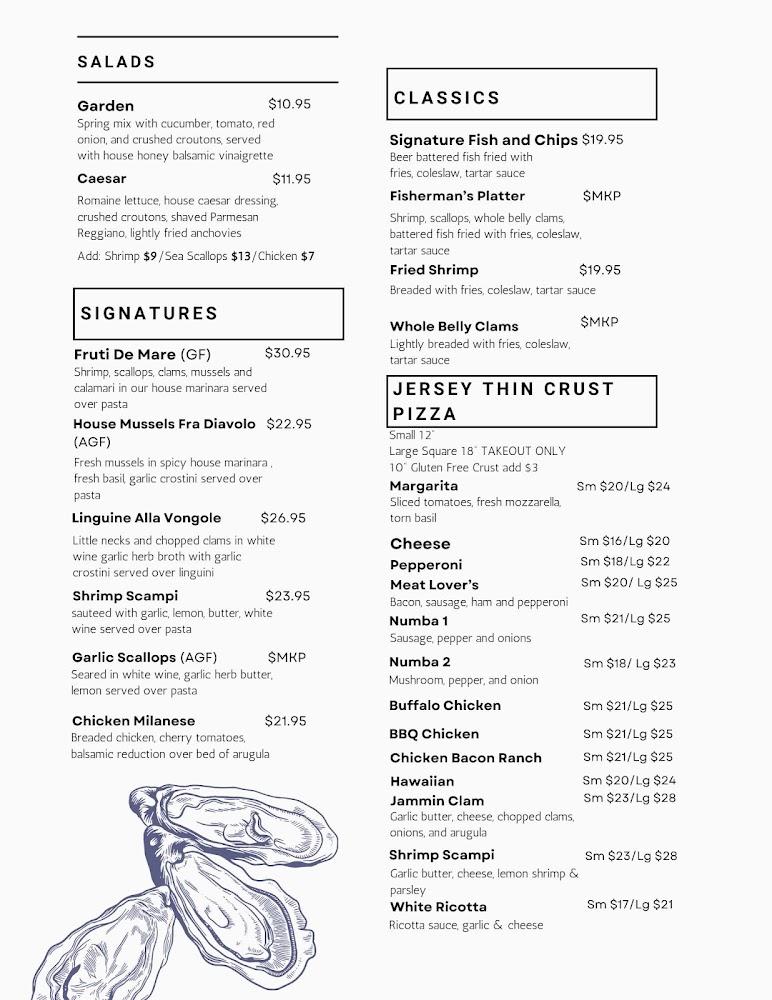 Hook Line & Pizza Point Judith Calamari